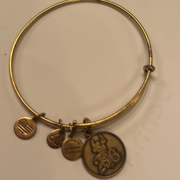 Alex and Ani letter E bracelet. - Picture 3 of 3